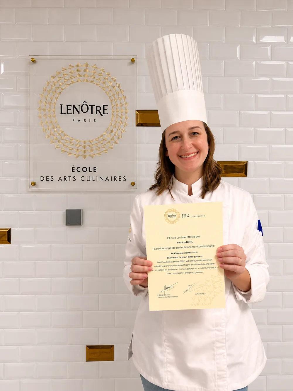 Certificação na École Lenôtre em Paris
